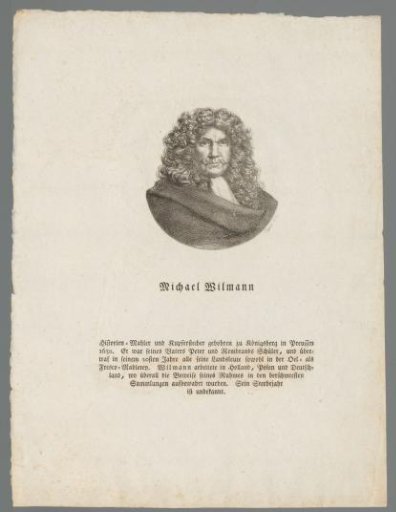 Portrait of Michael Willmann