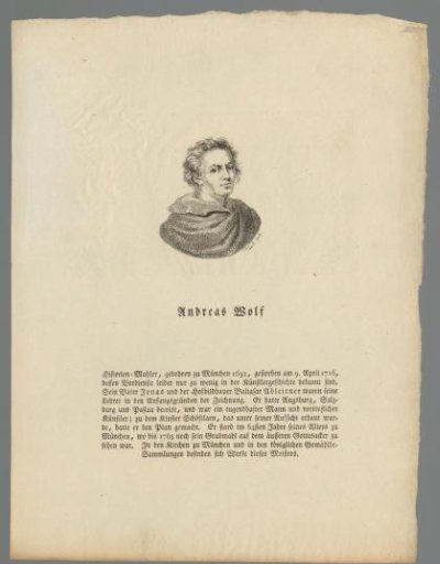 Portrait of Andreas Wolf
