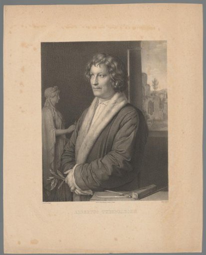 Portrait of Bertel Thorvaldsen