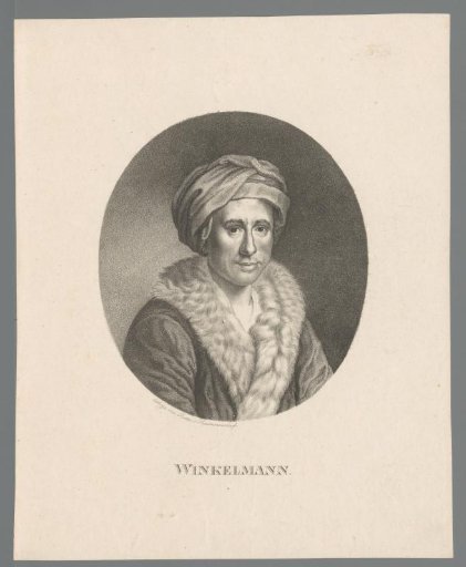 Portrait of Johann Joachim Winckelmann