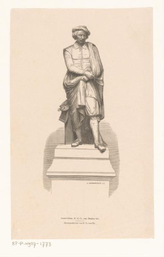 Statue of Rembrandt van Rijn