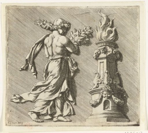 Pomona by a Burning Altar