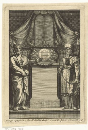 Allegory on the Old and New Testament with Moses and Aaron