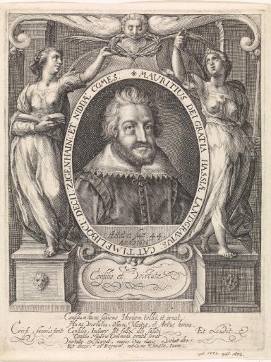 Portrait of Maurice of Hesse-Kassel, at the age of 44