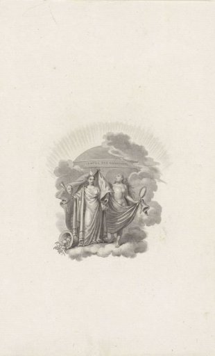 Allegorical Representation with Two Personifications of Truth