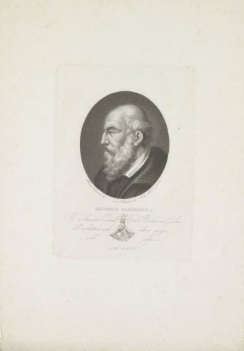 Portrait of architect Michele Sanmicheli