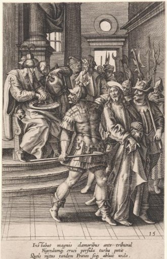 Pilate Washes His Hands in Innocence