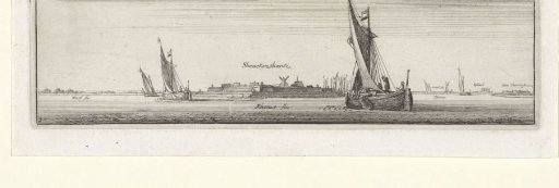 View of Schenkenschanz on the Rhine