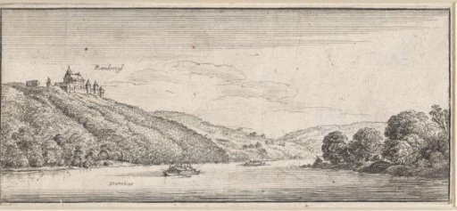 Landscape with a View of Rannariedl Castle on the Danube