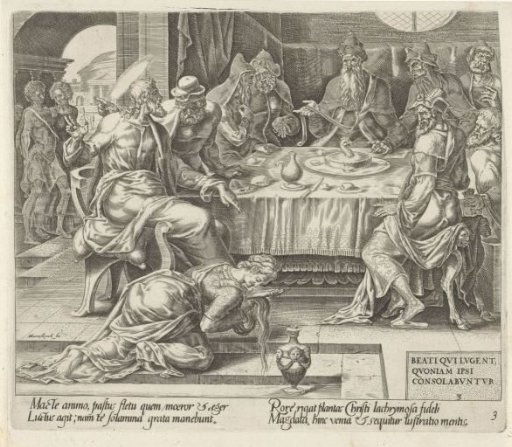 Christ Anointed by Mary Magdalene