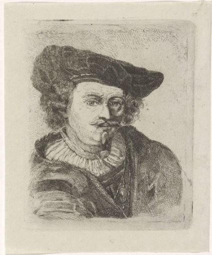 Portrait of Rembrandt Harmensz. van Rijn