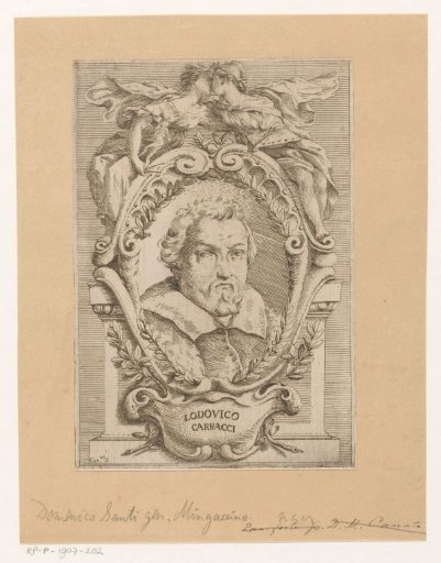 Portrait of the artist Ludovico Carracci