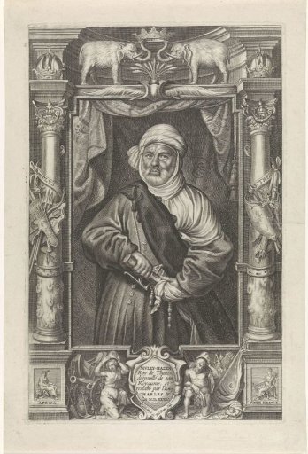 Portrait of Mulay Hasan, King of Tunis