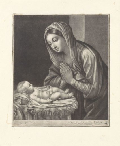 Mary Adoring the Christ Child