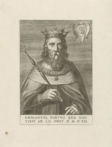 Portrait of King Emanuel I of Portugal