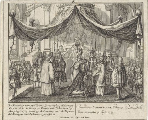 Coronation of Emperor Charles VI as King of Bohemia