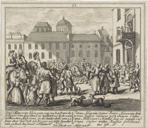 Proclamation of Peter II Alekseyevich as Tsar of Russia
