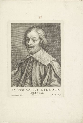 Portrait of printmaker Jacques Callot