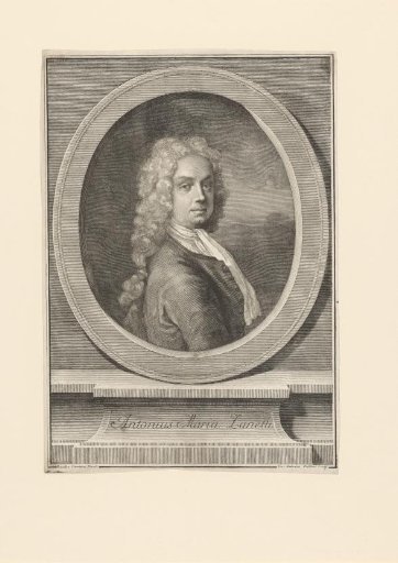 Portrait of the artist Antonio Maria Zanetti