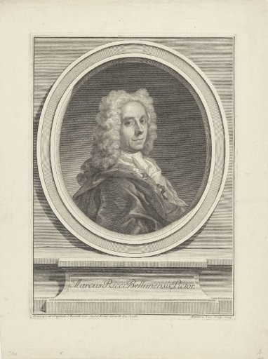 Portrait of the painter Marco Ricci