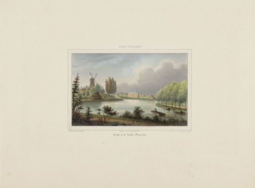 View of the South Plantation in Leeuwarden