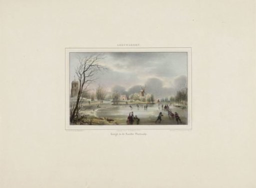 View of the North Plantation in Leeuwarden