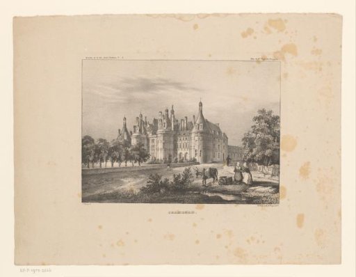 View of the Castle of Chambord