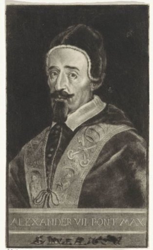 Portrait of Pope Alexander VII