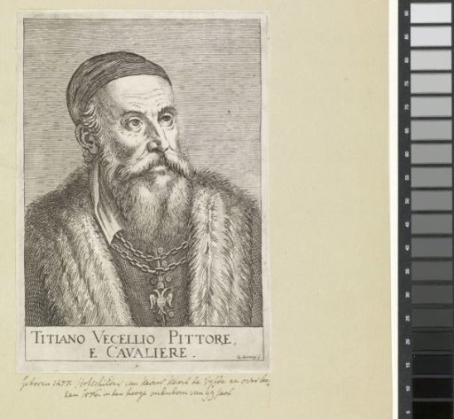 Portrait of painter Titian
