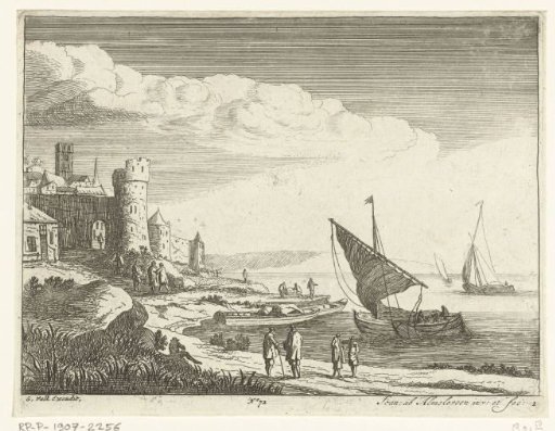 Harbour with boats