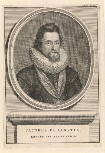Portrait of James I, King of England