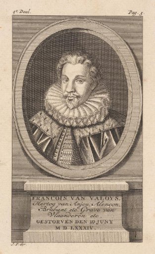 Portrait of François-Hercule of Valois, Duke of Anjou