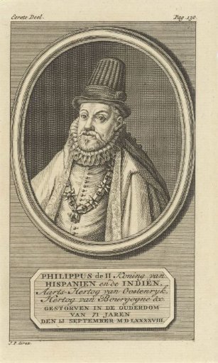Portrait of Philip II, King of Spain