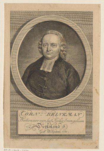 Portrait of Cornelis Brinkman