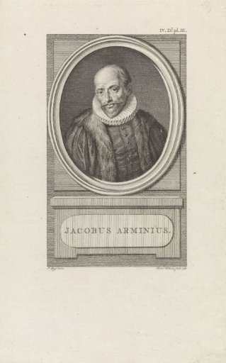 Portrait of Jacobus Arminius