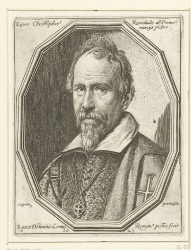 Portrait of Christoforo Roncalli, called Pomerancio