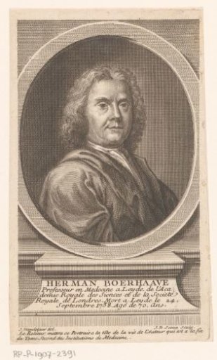 Portrait of Herman Boerhaave