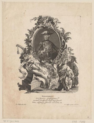 Portrait of Ferdinand of Brunswick-Wolfenbüttel