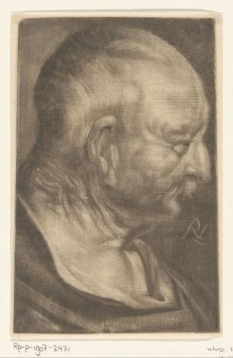 Head of an old man