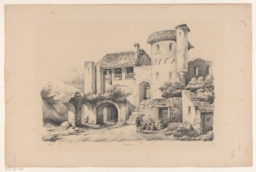 Inhabited ruin