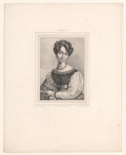 Portrait of an unknown woman
