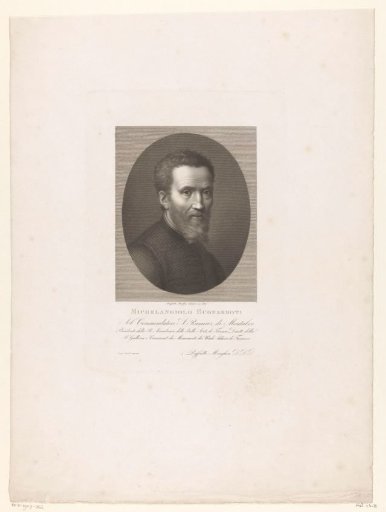 Portrait of the artist Michelangelo