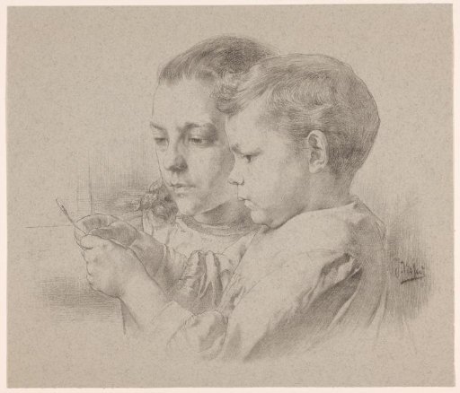 Portrait of Margaretha Anna and Karel Antoon Visser