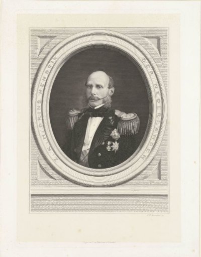 Portrait of Hendrik, Prince of the Netherlands