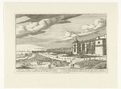 View of the Jerónimos Monastery in Belém