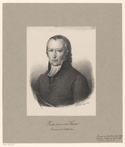 Portrait of Frederik van der Ham