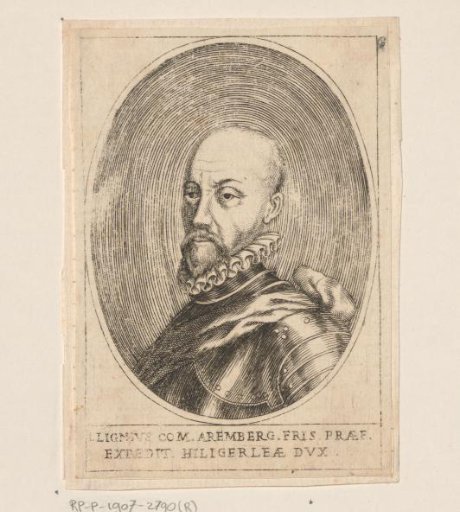 Portrait of Jean de Ligne, Count of Arenberg