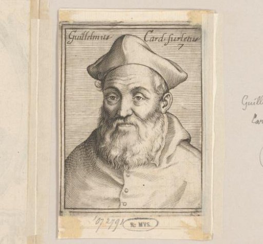 Portrait of Gugliemo Sirleto