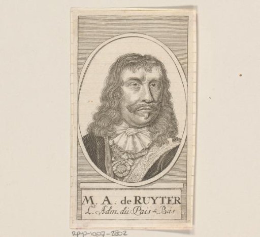 Portrait of Michiel Adriaenszoon de Ruyter