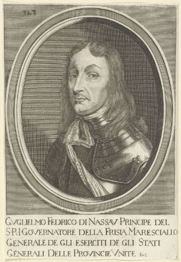Portrait of William Frederick, Count of Nassau-Dietz